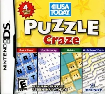 USA Today Puzzle Craze (USA) box cover front